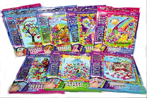 CRYSTAL ART KIDS (20), CArt-01-01,02,03,04...10 ШТ