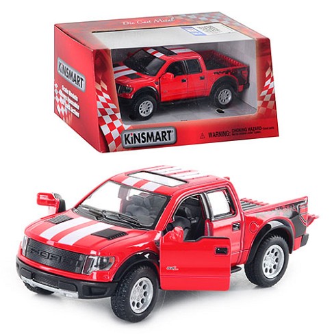 Машина метал KINSMART&quot; KT5365WF (96шт/4) Ford F-150 SVT Raptor Supercrew, в кор.16*8,5*7,5cm&quot;