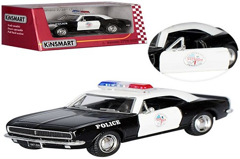 Машина метал KINSMART&quot; KT5341WP (96шт/4) Chevrolet Camaro Z/28, в кор.16*8,5*7cm&quot;