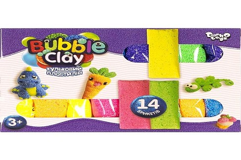 Bubble Clay 14 шт укр (12) ПокBBC-05-01U ШТ&quot;