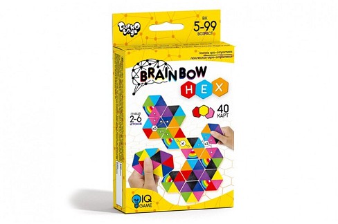 Розважальна настільна гра Brainbow HEX&quot; (32) G-BRH-01-01&quot;