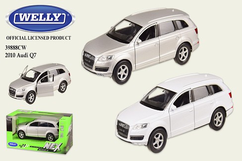 Машина метал 39888CW (48шт/2) WELLY&quot;1:33 AUDI Q7,відкр.двері,2 кол,в кор.18*8*8 см,&quot;