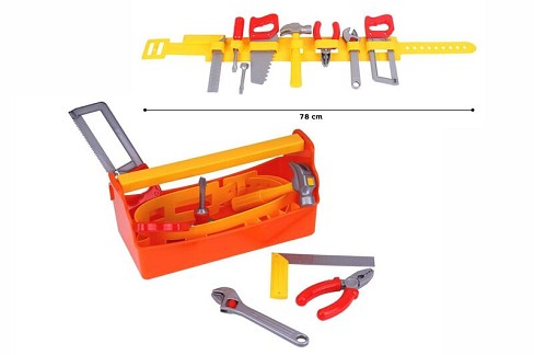 Набір інструментів з поясом в органайзері Тех9017