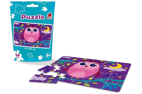 Puzzle in stand-up pouch Owl&quot; RK1130-02&quot;