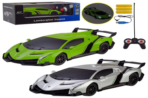 Машина акум. р/к MZ арт. CL2402 (24шт) Lamborghini Veneno 1:24, 2 кольор., короб.20*9*7см