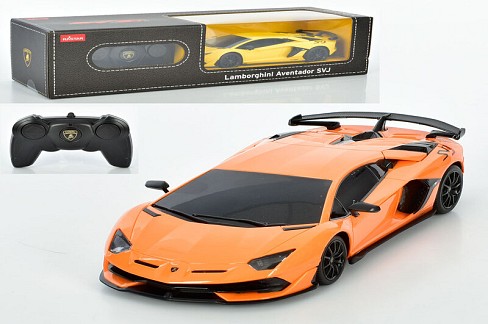 Машина 96100 (9шт)Lamborghini,19см,р/к,2,4G,1:24,аморт,2 кольори, на бат-ці,,в кор-ці 38-10-12см