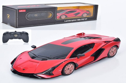 Машина 97800 (9шт)Lamborghini,19см,р/к,2,4G,1:24,аморт, на бат-ці,,в кор-ці 38-10-12см