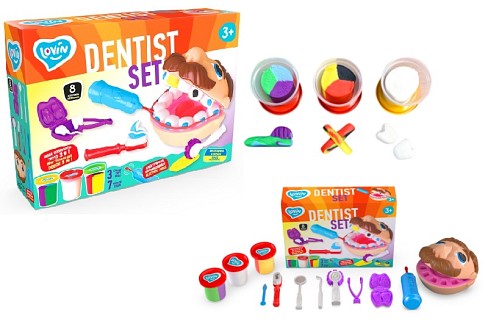 Dentist Set TM Lovin Набір для ліплення з тістом  Ок41193