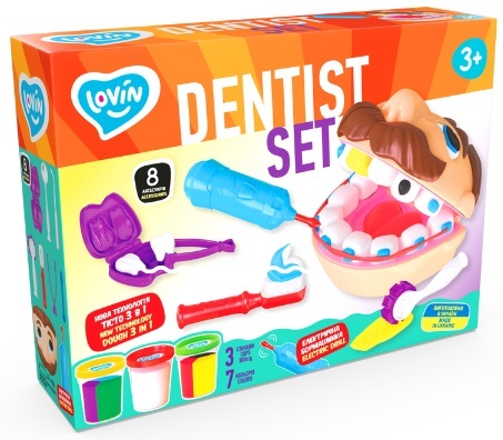 Dentist Set TM Lovin Набір для ліплення з тістом  Ок41193