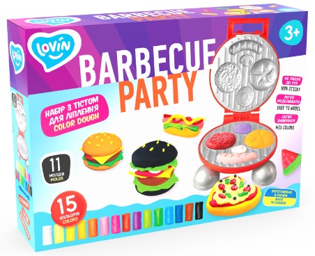 Barbecue Party TM Lovin Набір для ліплення з тістом  Ок41194