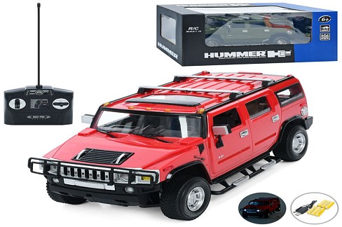 Джип 2026 (6шт) р/к, Hummer H2, 1:14, акум, 35см, світло, гумові колеса, USBзарядне, 2 кольори, в ко