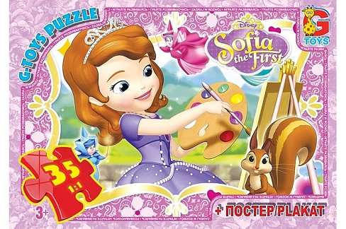 Пазли ТМ G-Toys&quot; із серії &quot;Софія прекрасна&quot;, 35 ел.  SF014&quot;