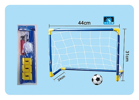Футбольні ворота DQ-11 (120 шт/2) 44 * 31 * 24 см з м&#039;ячем у коробці