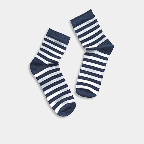 Шкарпетки дитячі Twinsocks 362 р.18-20 Полоска синій/білий (0820ш)