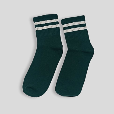 Шкарпетки для підлітків Twinsocks 416 р24-26 т.зелений (3860ш)