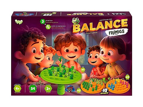 Розвиваюча настільна гра Balance Frogs&quot; велика (5)  BalF-01&quot;