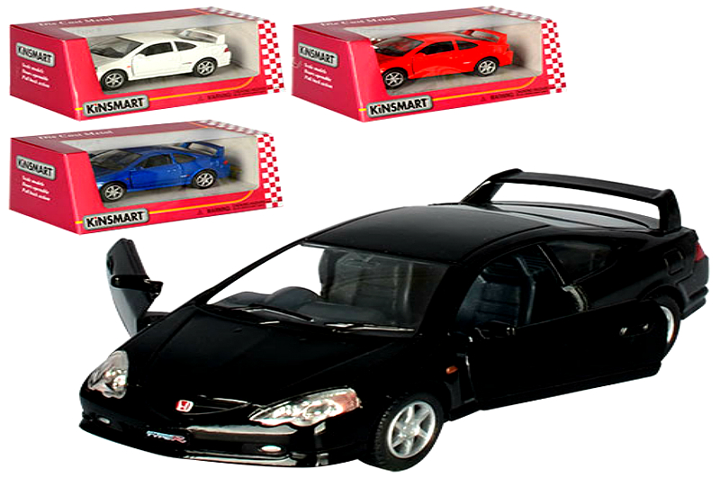 Машинка метал KINSMART KT 5053 W (96шт) інерція, 1:34 HONDA INTEGRA TYPE R, відч.двері, в кор-ці