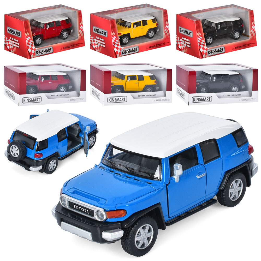 Модель джип 5&#039;&#039; KT5343W TOYOTA FJ CRUISER метал.інерц.відкр.дв.4кол.кор./96/