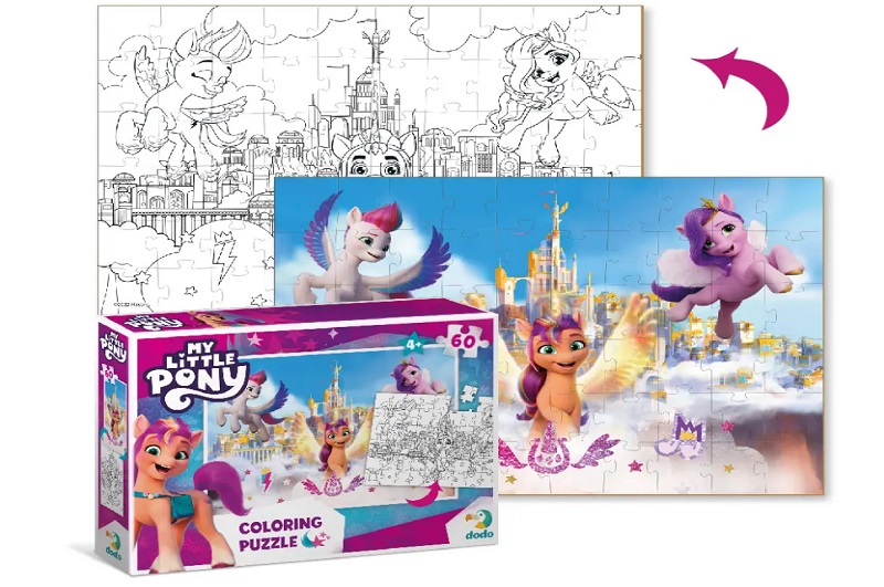 Пазл на 60 елементів 2 в 1 «My Little Pony» 200135