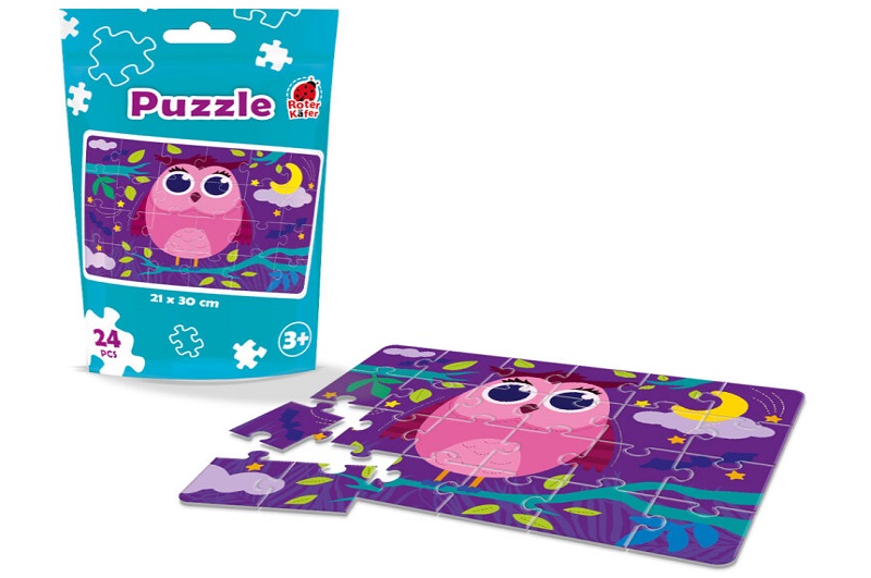 Puzzle in stand-up pouch Owl&quot; RK1130-02&quot;