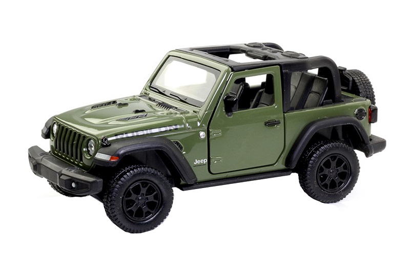 Автомодель - JEEP WRANGLER RUBICON 2021 (зелений)  250339U