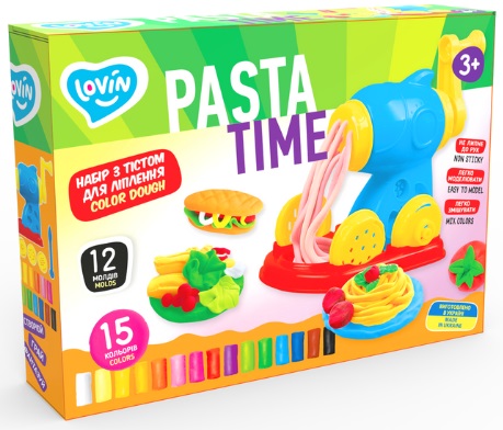 Pasta Time  TM Lovin Набір для ліплення з тістом  Ок41195