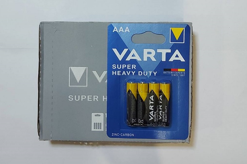 Батарейка сольова  VARTA  Super Heavy Duty   R03   4bl (48/240)